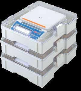 Caja de plástico para su transporte y almacenamiento incluida. 72 Modelo Capacidad (máx.) Precisión (d) Plato inox.