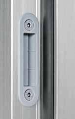 Los soportes de la Mediana Polaris, pueden ser utilizados en puertas enrasadas y en puertas solapadas, permitiendo
