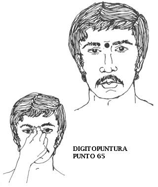 27 PUNTO 64 - En ambos lados de la cara sobre el punto en el que se forma el ángulo de la mandíbula. Dolor de Muelas y Dientes, Golpes en la Cara.