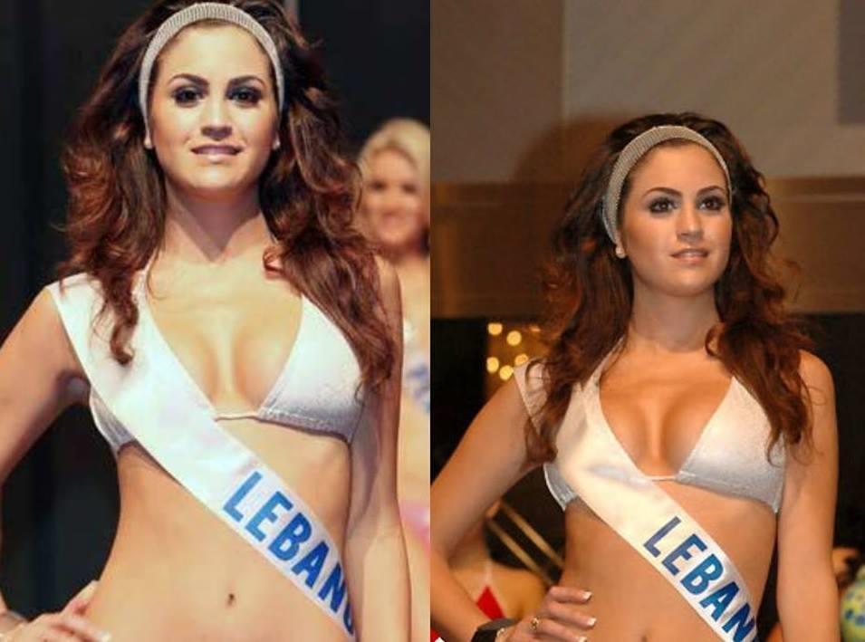 151 Grace Bejjani, mexicana de nacimiento defiende la banda de Líbano en el certamen de Miss International