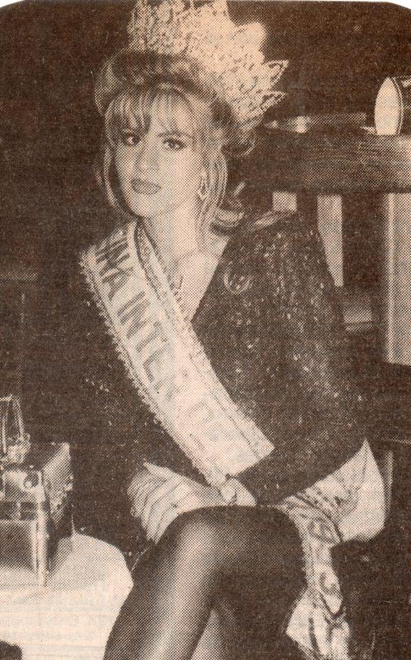 La 17ª corona fue la que obtuvo Sofía Gasque Alarcón al ganar el título de Reina Internacional del Mar