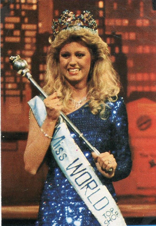 La segunda la de Miss World 1985 en el certamen realizado en el Royal Albert Hall de Londres el 14 de noviembre, en el que Holmfridur Karlsdóttir,