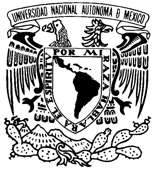 Uiversidad Nacioal Autóoma de México Facultad de Ciecias