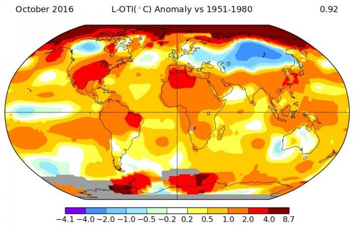probable que 2016 sea el año más cálido del