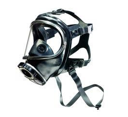 las combinaciones de máscara-casco en la cabeza de prueba Además, un soporte para equipos de protección respiratoria de aire comprimido permite la colocación a la altura de los ojos Componentes del