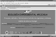 «Ecología» y «Zoología y Antropología Física». Posteriormente, este material docente, junto con todos los contenidos teóricos de la asignatura, se incorporaron al Campus Virtual UCM.