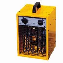 Generadores portátiles Eléctricos s de aire caliente o radiación tensión 230/1/50 ó 400/3/50 B 3 B 5/B 9/B 15/B 22 Calentadores eléctricos por
