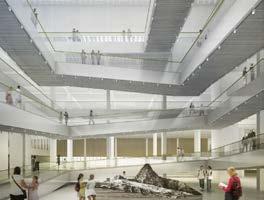 El aparcamiento está constituido por dos niveles y una ocupación en planta de más de 8000 m² MUSEO