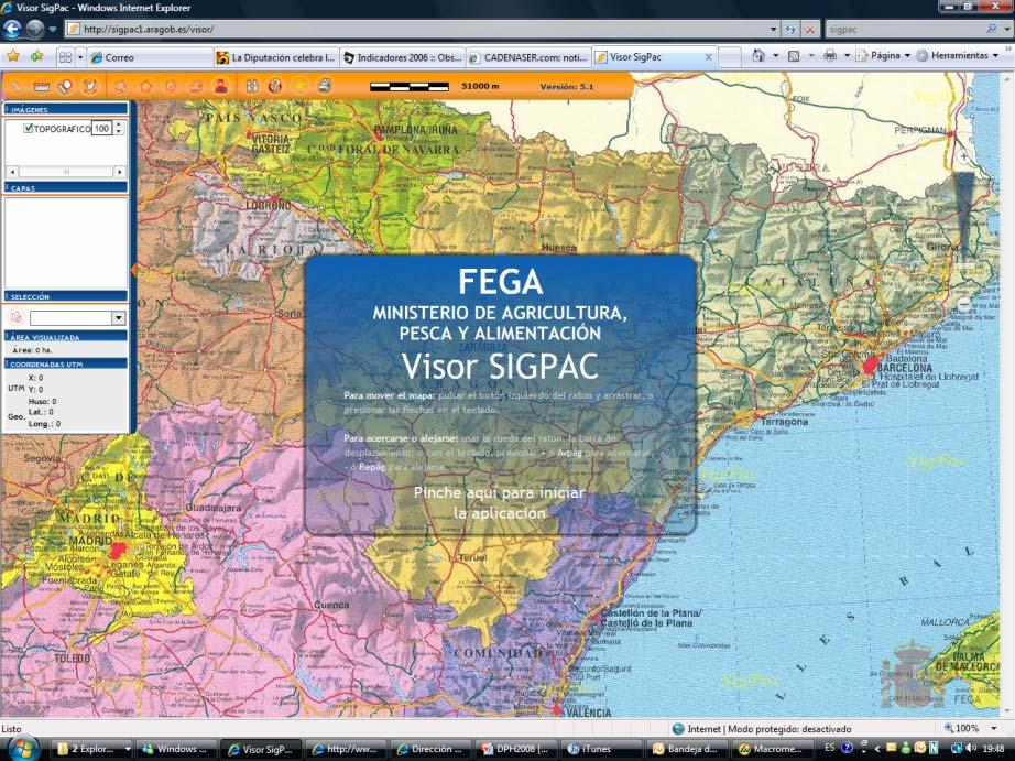 SIGPAC Sistema de Información Geográfica de Parcelas Agrícolas Inicialmente creado para la solicitud y control de las