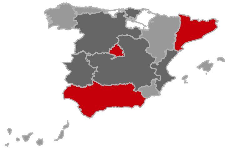 7. Viajeros según CCAA de origen P. de Asturias V 2.540 Tv 99,33 % 2,26 A 19.504 Cantabria V 687 Tv -17,73 % 0,61 A 8.182 País Vasco V 3.329 Tv 5,99 % 2,96 A 40.207 La Rioja V 474 Tv 5,09 % 0,42 A 5.