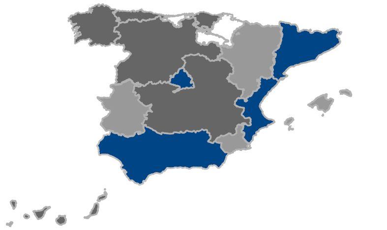 7. Pernoctaciones y Estancia Media según CCAA de origen P. de Asturias P 5.377 Tv 118,52 EM 2,12 A 39.362 Cantabria P 1.517 Tv -30,55 EM 2,21 A 17.528 País Vasco P 6.788 Tv 9,87 EM 2,04 A 83.