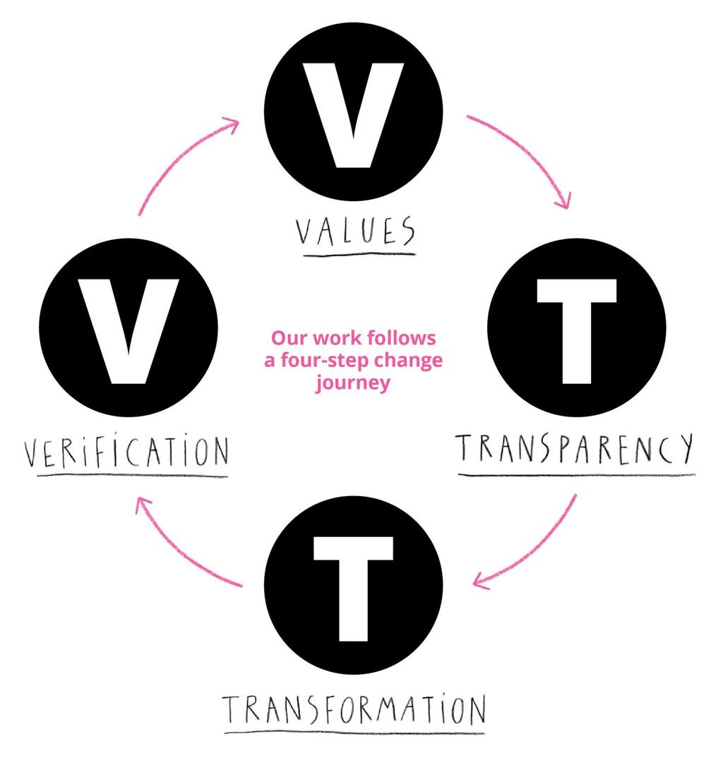 Nuestro Modelo de Trabajo VTTV es nuestro modelo para el cambio.