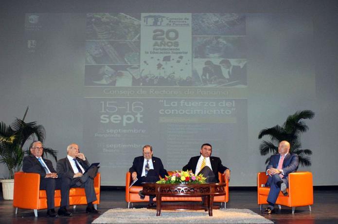 Panel de Rectores «Políticas Universitarias Reflexión y Prospectiva Hacia el Desarrollo Humano y Científico del País» 16.Septiembre.