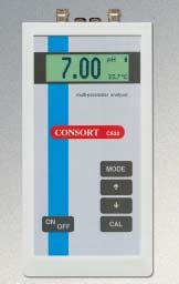 Equipo medidor: ph-conductividad-temperatura Medidor 532 Display gráfico de alta resolución. 6 lenguajes seleccionables en el menú: inglés, español, aleman, francés, italiano, holandés.