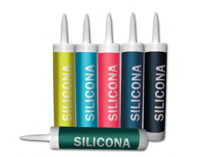 Sellado Silicona La Silicona Neutra tiene una excelente adherencia sobre los paneles, los perfiles metálicos, las placas de policarbonato, las juntas de dilatación, etc.