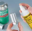 Se recomienda para su uso en plásticos sensibles a la tensofisuración. 7386 7388** Inicia el curado de adhesivos acrílicos modificados.
