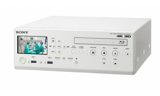 HVO-4000MT Grabador de vídeo 3D 4K para uso médico Información general Captura y almacena vídeos e imágenes en 4K desde otros sistemas de cámara médicos y endoscópicos El HVO-4000MT es un grabador de