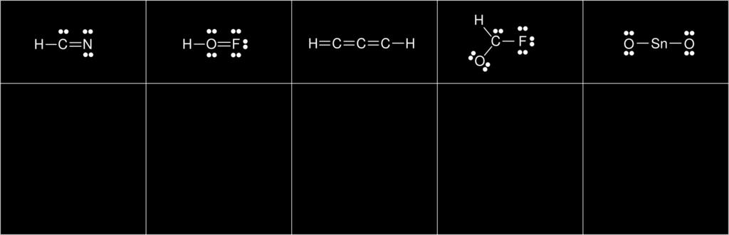 Serie 3 Variaciones Periódicas y Nomenclatura Química Problema 18 Escribe las estructuras de Lewis para las siguientes moléculas e iónes: (a) OF 2 ; (b) N 2 F 2 ; (c) Si 2 H 6 ; (d) OH ; (e) CH