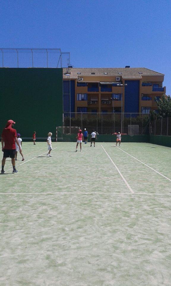 La escuela de pre-competición del Club de Tenis