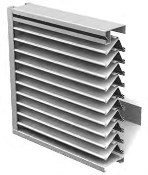 Extruded Aluminum RSE5 Product Information Models Blade Louvers 39 Blade RSE5 Price RSE5 stationary drainable louvers feature alloy 6063-T5 extruded aluminum.