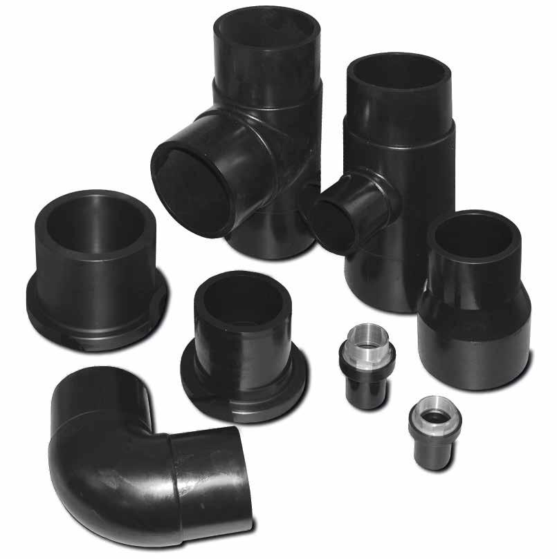 tuberías fabricadas en norma ISO4427 en diámetros desde
