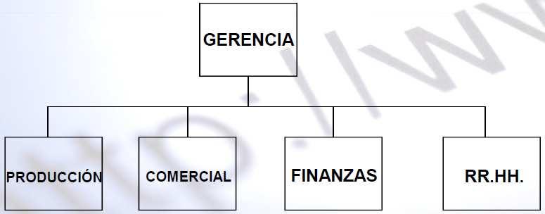2.2. La estructura organizativa LA ORGANIZACIÓN DE LA EMPRESA TIPOS DE SISTEMAS DE ORGANIZATIVOS (1) POR