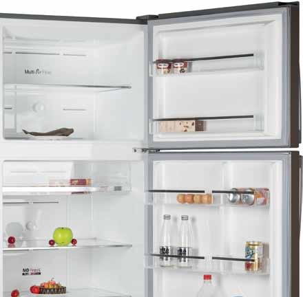 por todo el compartimiento. Con esta opción los frigoríficos Corberó tienen una mayor rapidez de enfriamiento y estabilidad de la temperatura.