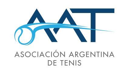 Circuito Argentino para Menores Reglamento Actualizado al 06-03-2017 Las competencias nacionales para jugadores menores, estructuradas por la Asociación Argentina de Tenis (AAT) y organizadas en