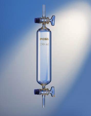 colectores de gases gas collection tubes Ampollas colectoras de gases Con llaves de vidrio. Gas collecting tubes With glass stopcocks. CAPACIDAD (ML.) CAPACITY (ML.