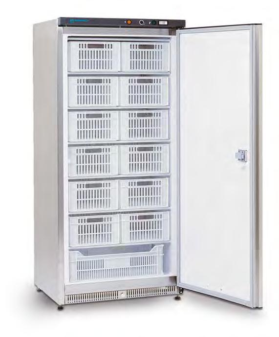 Amplia gama de armarios en conservación y congelación, en blanco y en acero inoxidable.