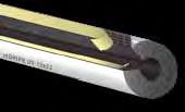 Slit & Seal SOLAR - ISOPIPE TC abierto longitudinalmente, con autoadhesivo interior y con solapa para sellado Disponible con recubrimiento SOLAR de color Gris-Silver, Negro y Blanco.