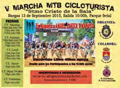 Organizada por la Peña Ciclista Bargas, que continúa fomentando el deporte en nuestra localidad. 10:00 h. CAMPO DE TIRO LA CALVA FINAL DEL TROFEO DE FIESTAS DE LA CALVA.