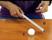 inducción b)que la pelota esté cargada con carga de signo contrario a las de la varilla c) Que la pelota esté cargada con carga del mismo signo que la