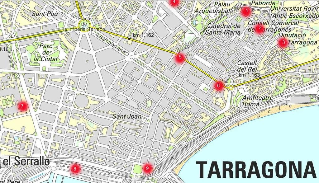 Cementiri de Tarragona 5. Arxiu Històric de Tarragona 6.