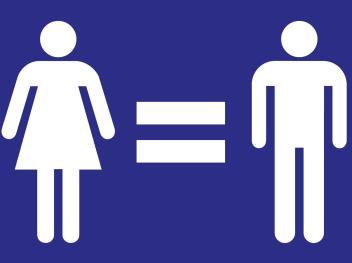 Igualdad entre mujeres y hombres. Las mujeres y los hombres son iguales en derechos y deberes. Todas las personas tenemos la misma dignidad, seamos hombres o mujeres.