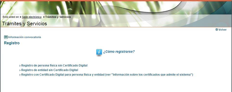 Registro electrónico. b.