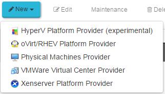 4.1 Configurar Service Providers Un Service Providers es la entidad encargada de ofrecer servicios IP.