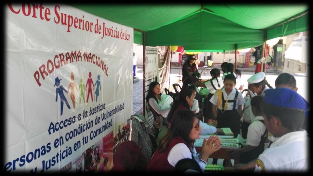 El señor Jesús Huarcaya Paucar, Alcalde de la Municipalidad Provincial de Huaytará, dio la bienvenida a la comitiva de la corte superior, invitándolos a participar de la ceremonia y desfile con