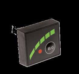LED 401 Conmutador gasolina/gas Iluminación en dos colores del botón con el logotipo que cumple la función de indicador de reserva y de señalización de distintos modos de trabajo.