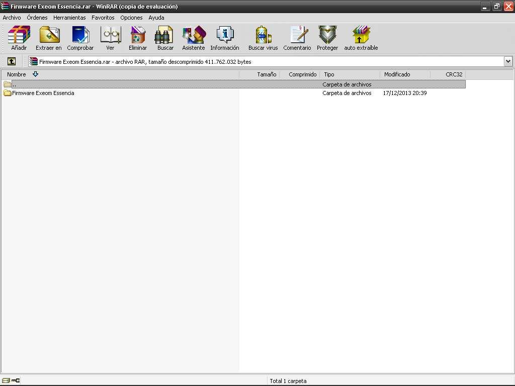La aplicación usada en este manual para la descompresión de los archivos es Winrar, lo podemos descargar de forma gratuita desde la web de Winrar.
