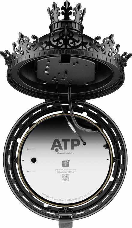 Disipador Laminar Diseñado y patentado internacionalmente por ATP para maximizar la vida útil de nuestra nueva generación