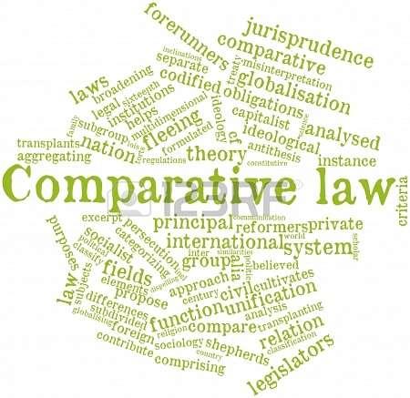 El derecho comparado comprende tanto el proceso metodológico mismo de la comparación como los resultantes procesos de análisis, equiparación