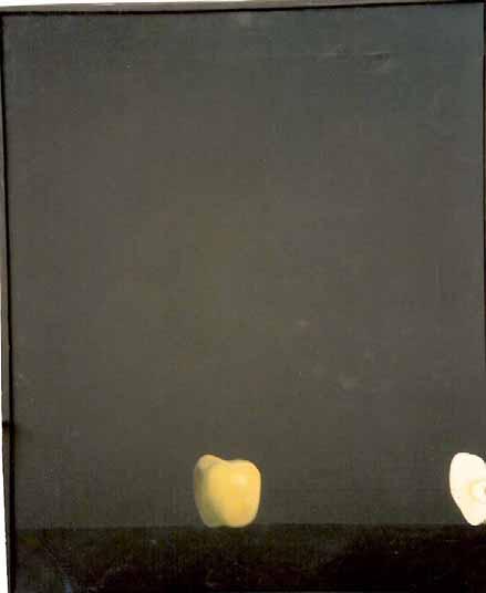 Bodegón con manzana, 1968, 51 x