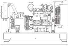 Motor CUMMINS Modelo C100D6 MODELO POTENCIA PRIME(1) rating STANDBY(2) VOLTAJE DISPONIBLE C100D6 220V/60HZ 72KW 80KW 380/220V 220/127V