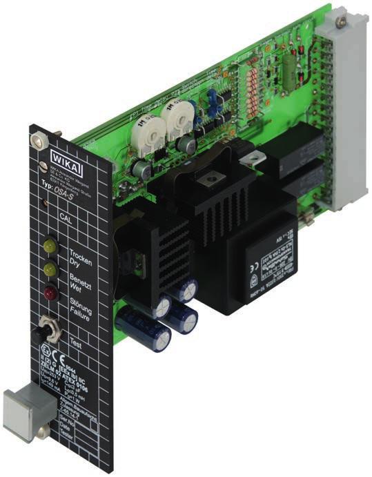 Instrumentación de nivel Interruptor de nivel optoelectrónico Modelo OLS-S, versión estándar Modelo OLS-H versión de alta presión Hoja técnica WIKA LM 31.