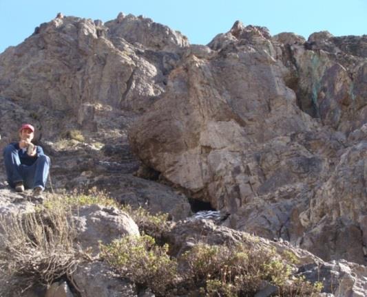 Brechas mineralizadas: Cóndor Norte parte alta de sistema porfídico/bx?