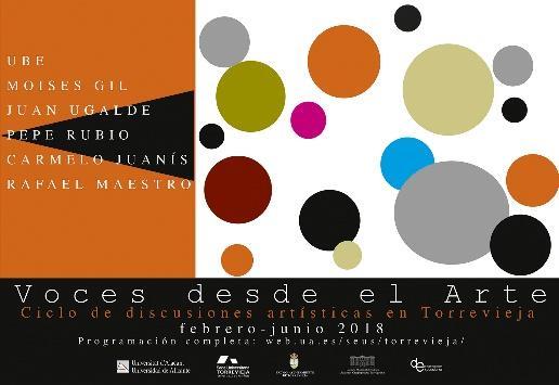 Torrevieja, 9 DE MARZO Conferencia Frogs first (Primero las Ranas) a cargo del artista Juan Ugalde Organiza:, Instituto Municipal de Cultura Voces desde el Arte.