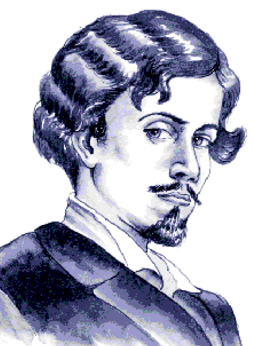 Mariano José de Larra (1809-1837) Es el gran representante del romanticismo español. Periodista que escribe con el seudónimo de "Fígaro".