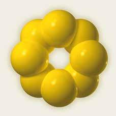 i radó, anomenats gasos nobles, estan formats per àtoms separats entre ells Són gasos monoatòmics Els seus àtoms no tant sols no s uneixen entre ells, sinó que difícilment s