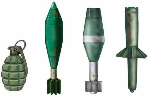 Qué son las municiones sin explotar? Son artefactos explosivos que no estallaron después de ser lanzados, proyectados, arrojados o abandonados intencionalmente o por descuido.